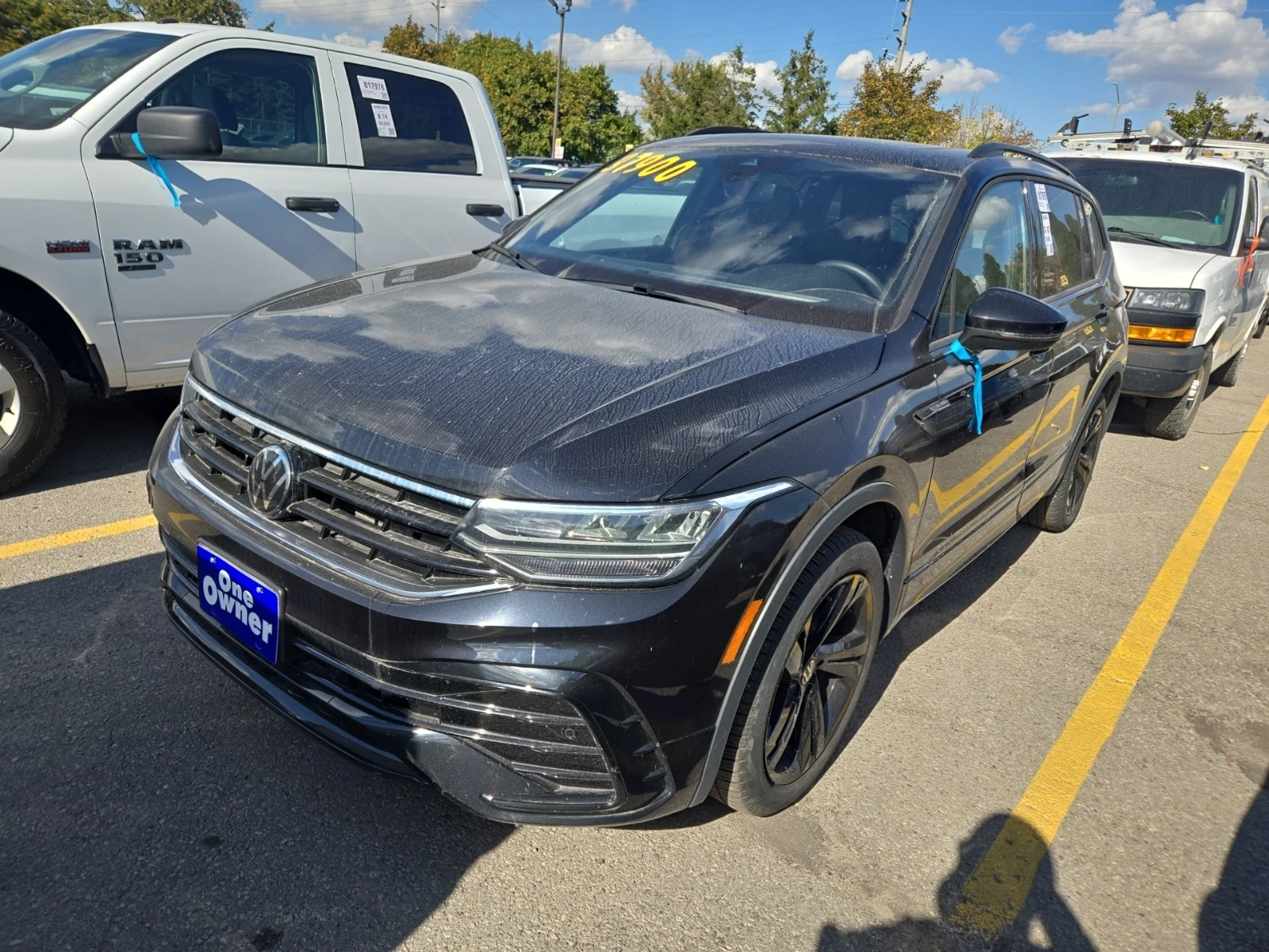 VW Tiguan * R-LINE* CARFAX * БЕЗ ПЪРВОНАЧАЛНА ВНОСКА - изображение 2