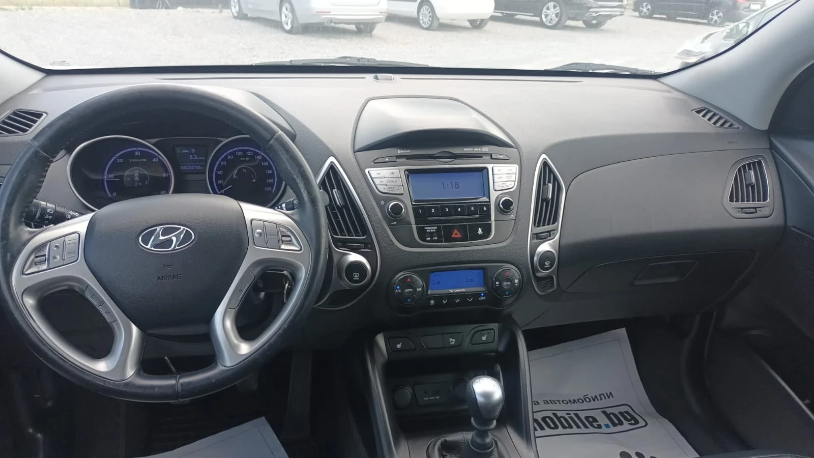 Hyundai IX35 2.0 CRDI 136к. Euro 5, снимка 8 - Автомобили и джипове - 55165617