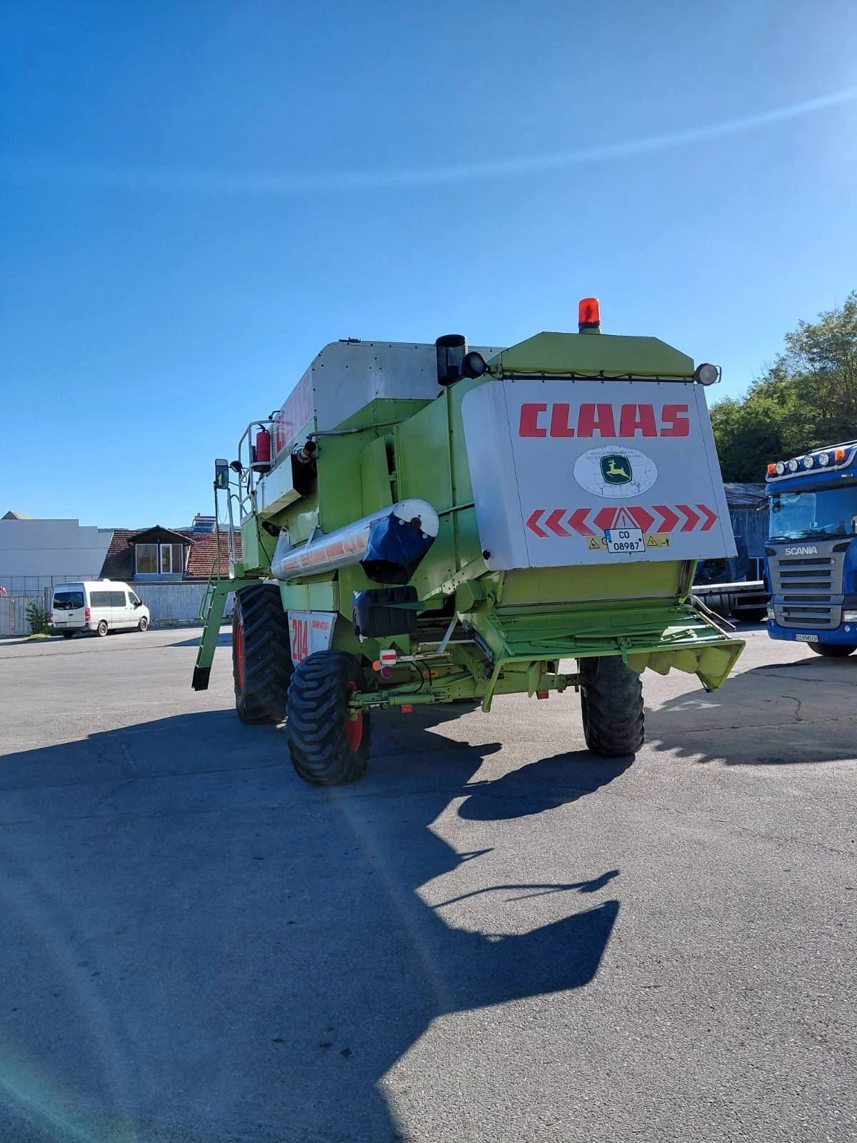 Комбайн Claas 204, снимка 3 - Селскостопанска техника - 54230695