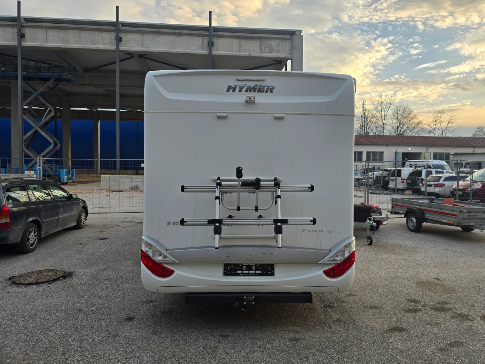 Кемпер HYMER / ERIBA B678 20 000km Автоматик AMPLO - изображение 4