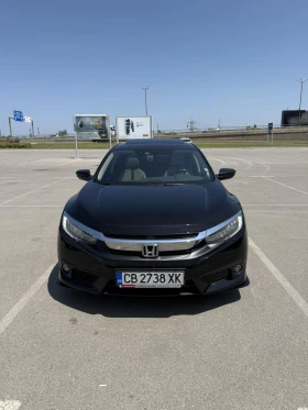 Обява за продажба на Honda Civic 1.5 VTEC Turbo CVT ~39 900 лв. - изображение 1