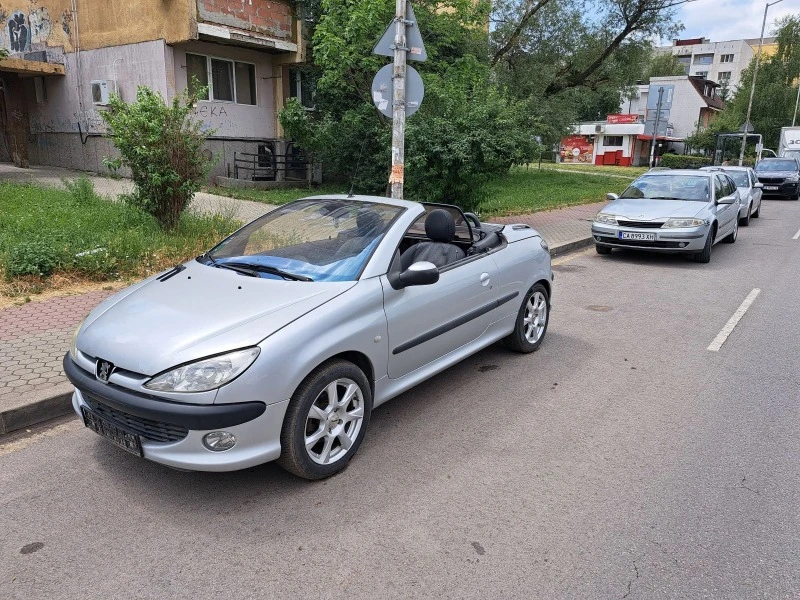 Peugeot 206 CC, снимка 1 - Автомобили и джипове - 47726281