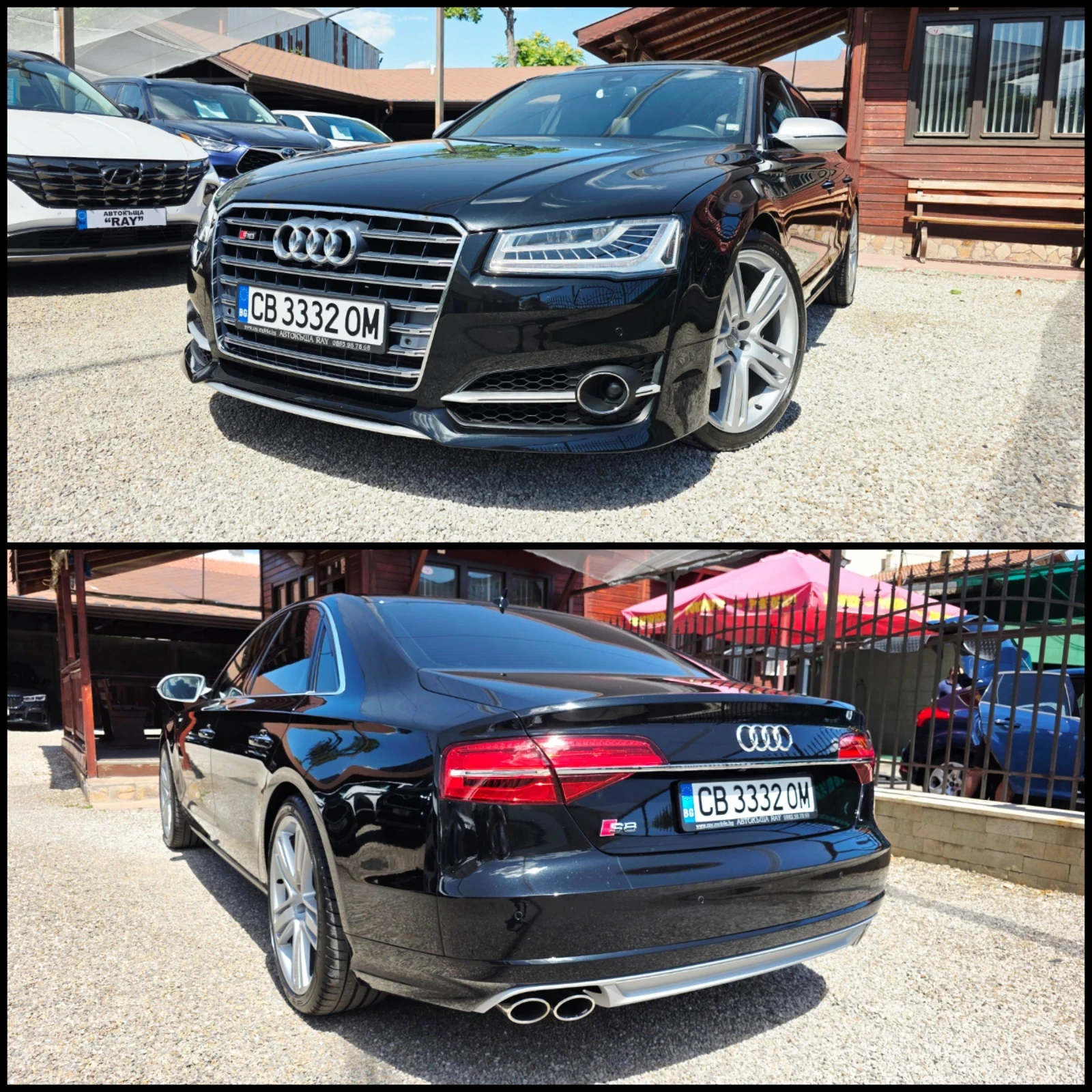 Audi A8 3.0TDI/S8-OPTIC/DISTRONIC/KEYLESS-ENTRY/169.000км/, снимка 3 - Автомобили и джипове - 55232998