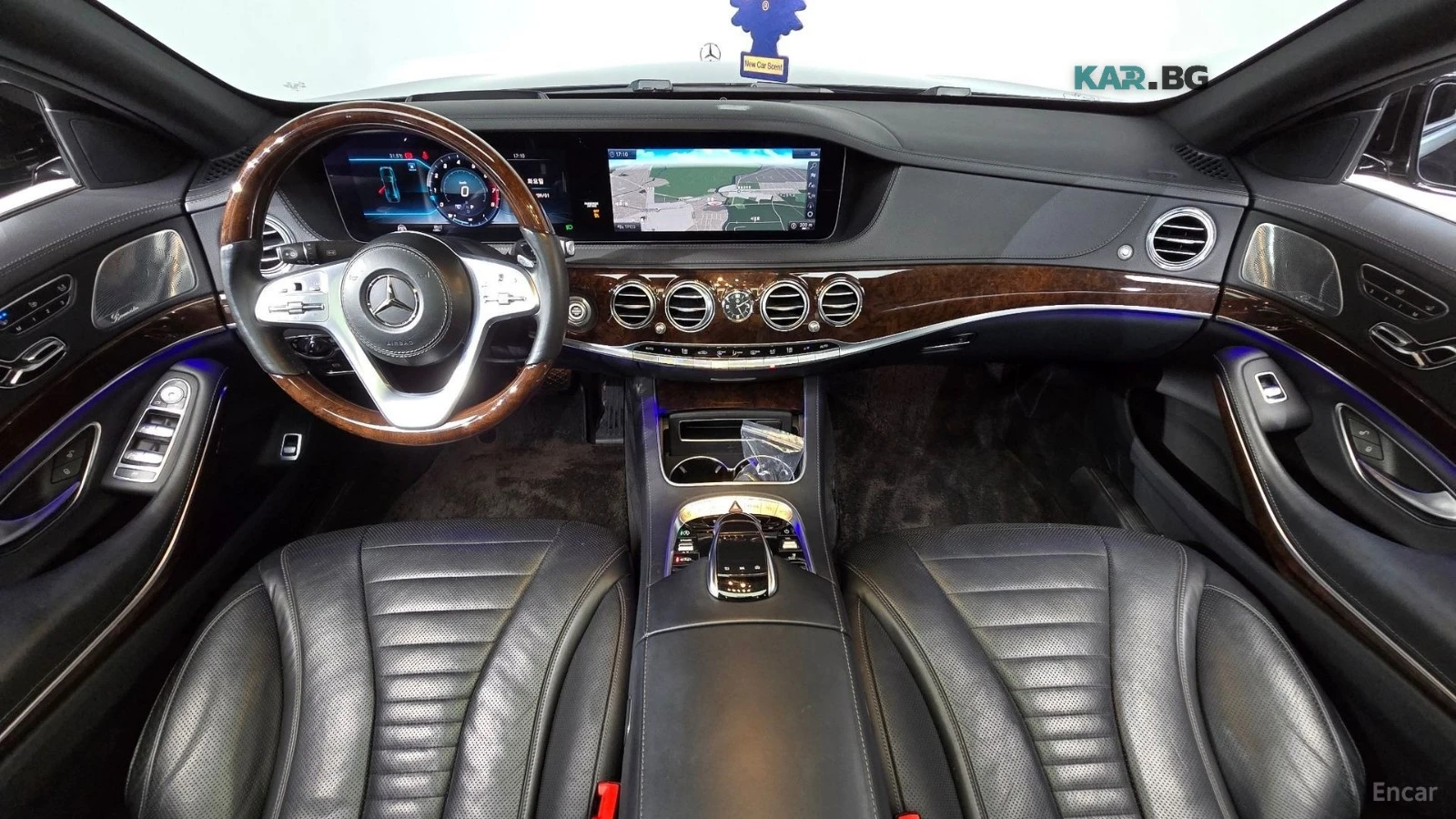 Mercedes-Benz S 560 L* 4MATIC* DISTRONIC* 360* ОБДУХ* МАСАЖИ* ХЕДЪП* , снимка 5 - Автомобили и джипове - 55900161
