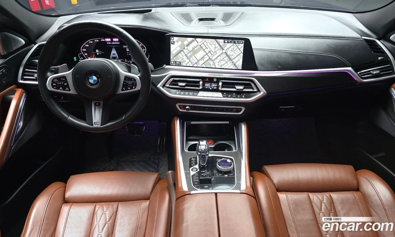 BMW X6 ОБДУХ* HARMAN* 360* SOFT* HUD* STARLOUNGE* M.ТОЧКА, снимка 7 - Автомобили и джипове - 55940934