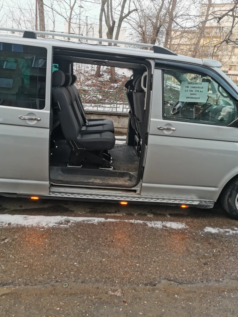 VW Caravelle 2.5tdi 174 k.c, снимка 11 - Бусове и автобуси - 53601032