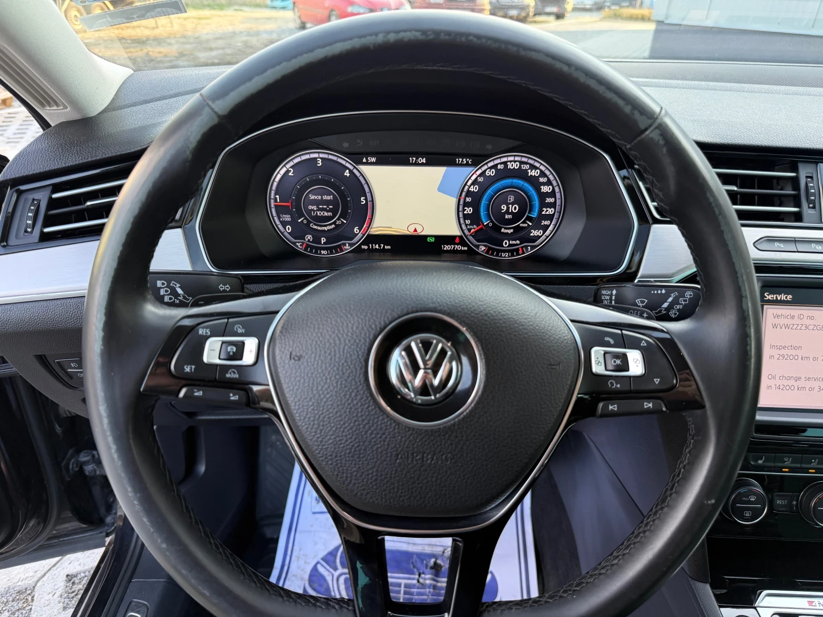 VW Passat 2.0TDI 190hp 4motion * 120800km* , снимка 11 - Автомобили и джипове - 53976092