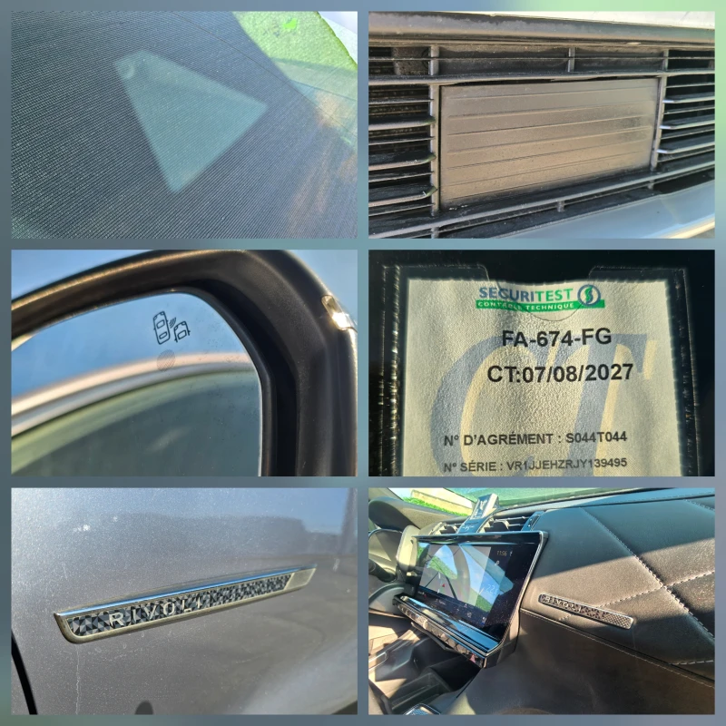 DS DS 7 Crossback 2.0HDI * RIVOLI* 8EAT * МАСАЖ , снимка 16 - Автомобили и джипове - 52624454