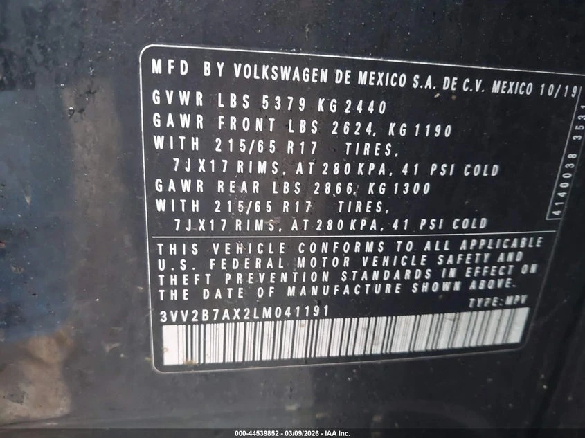 VW Tiguan 2.0l Volkswagen 2.0T Se/2.0T Se R-Line Black/2.0T , снимка 9 - Автомобили и джипове - 54121294