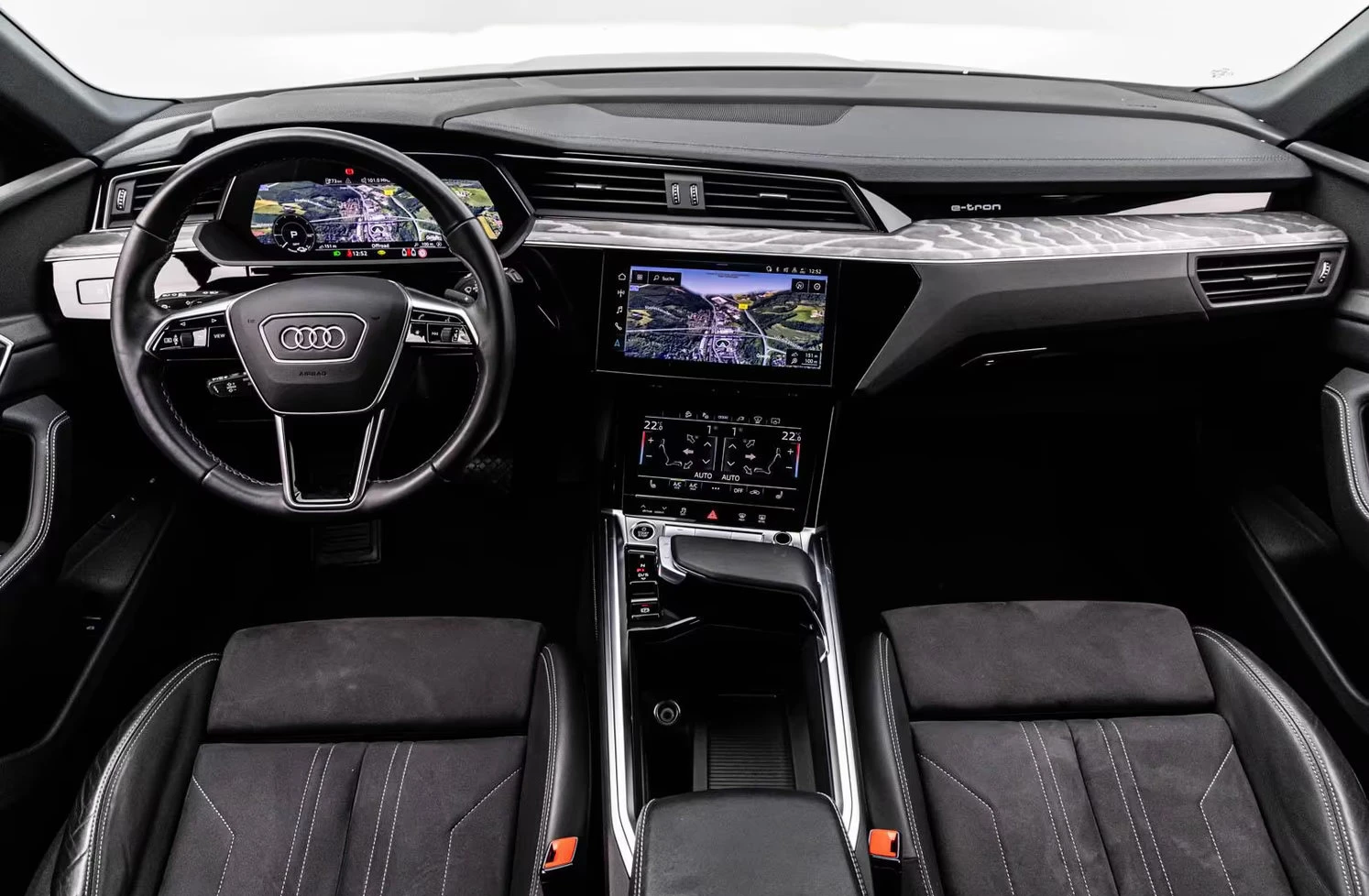 Audi Q8 E-TRON/50/340HP/S-LINE/MATRIX/CAM/ACC/HUD/335z | Mobile.bg � ����������� 11
