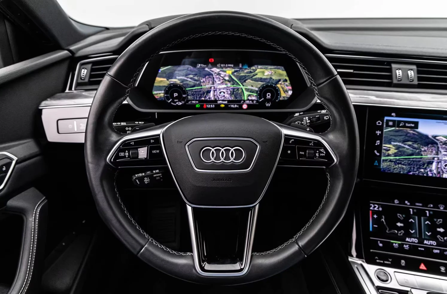 Audi Q8 E-TRON/50/340HP/S-LINE/MATRIX/CAM/ACC/HUD/335z | Mobile.bg � ����������� 9