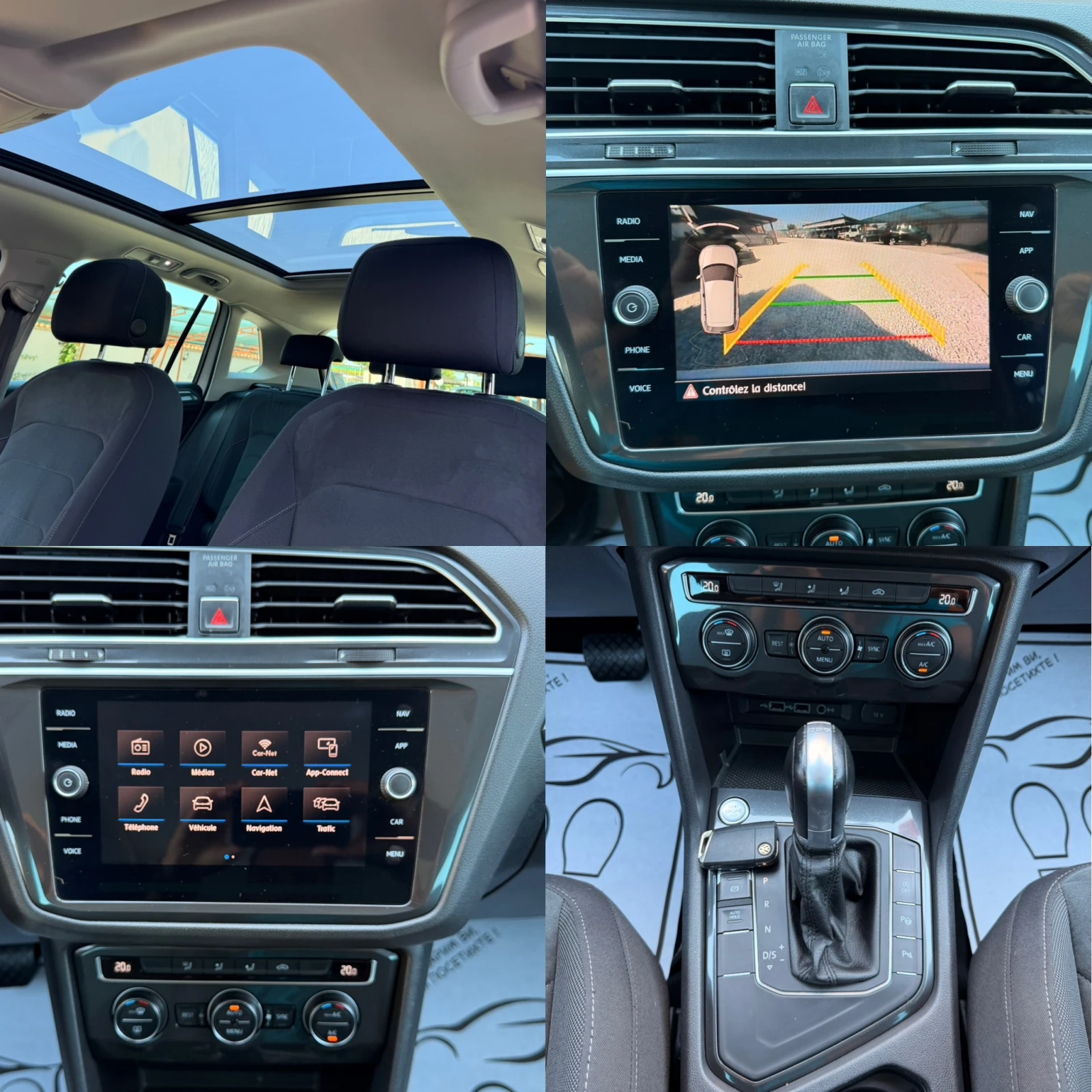 VW Tiguan 2.0TDI* AUT* NAVI* KAMERA* PARKASISTANS* PANORAMA, снимка 13 - Автомобили и джипове - 55616443