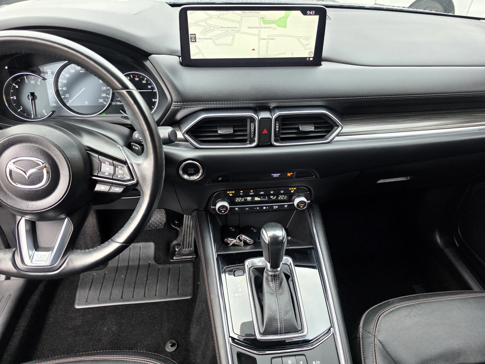 Mazda CX-5 2.2d/Exseed/Skyactiv/Automatic, снимка 9 - Автомобили и джипове - 56700800