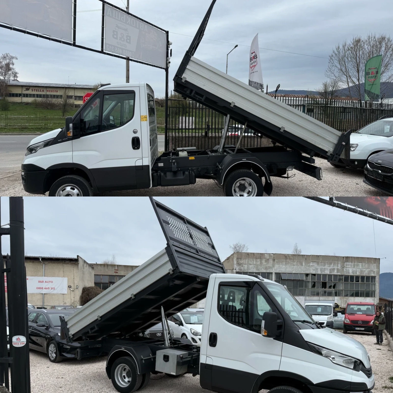 Iveco Daily 2.3 Дизел, ЕВРО 6В, Тристранен самосвал, 176000км, - изображение 3
