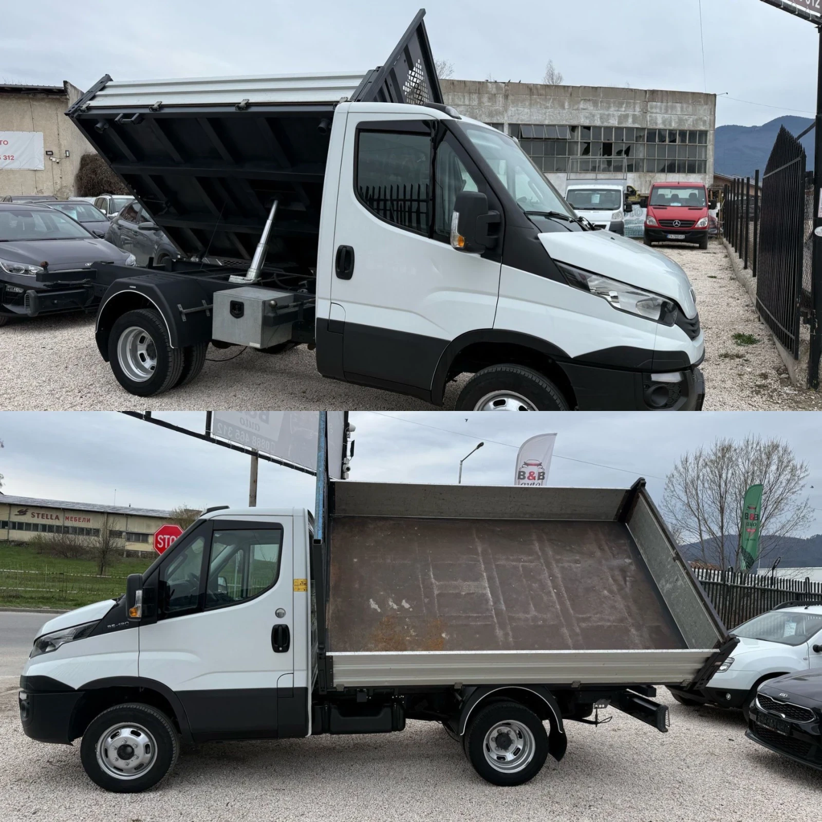 Iveco Daily 2.3 Дизел, ЕВРО 6В, Тристранен самосвал, 176000км, - изображение 2