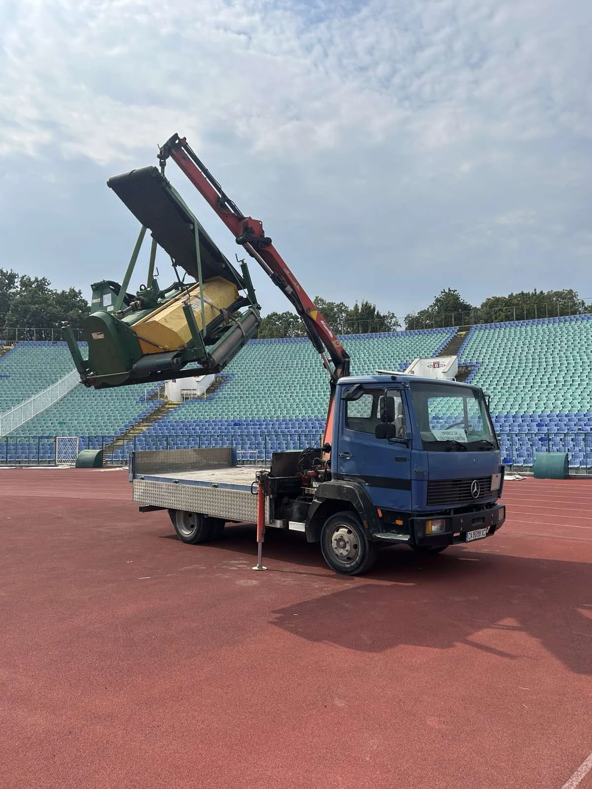 Mercedes-Benz 814 Кран Palfinger - изображение 9