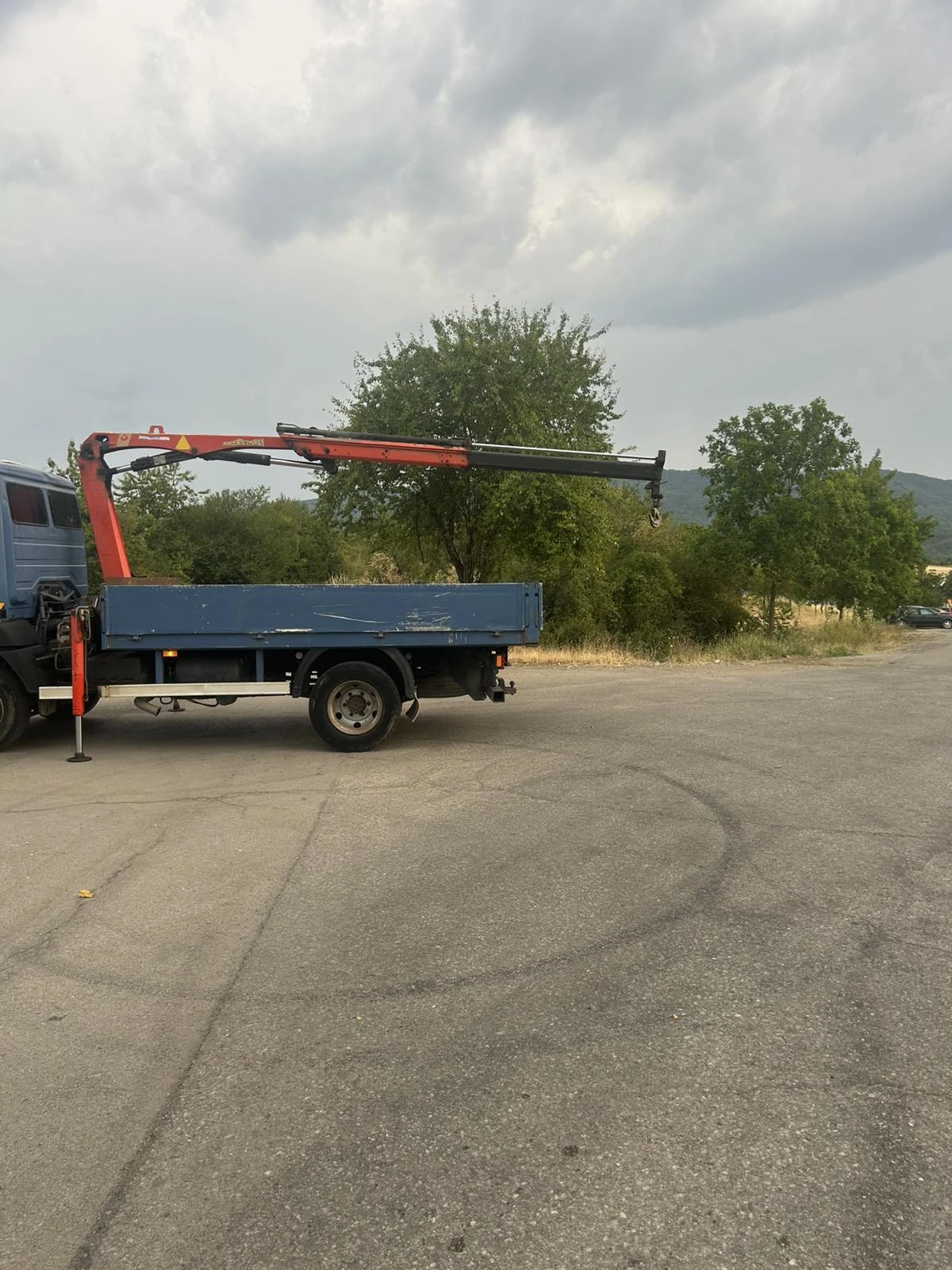 Mercedes-Benz 814 Кран Palfinger - изображение 5