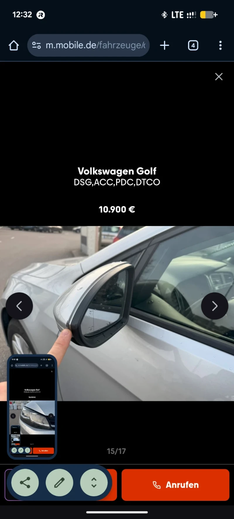 VW Golf, снимка 14 - Автомобили и джипове - 52928179