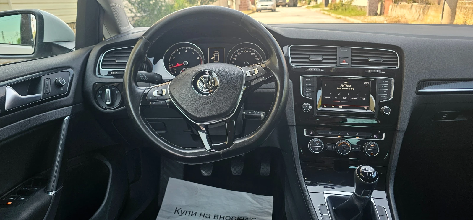 VW Golf 1.4i 110кс 2014г ЕU5B - изображение 10