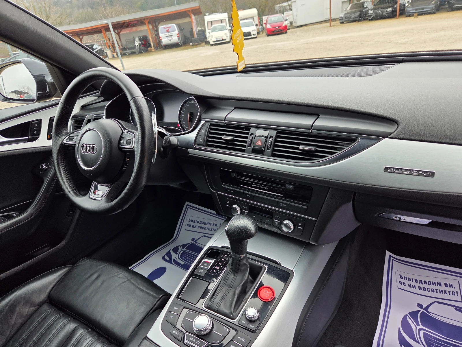 Audi A6 3.0 BITDI 313 k.c S-Line Matrix Швейцария, снимка 15 - Автомобили и джипове - 53242310