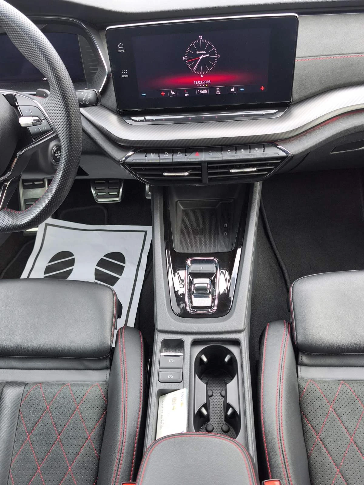 Skoda Octavia VRS 2023 масаж, печка, matrix , снимка 14 - Автомобили и джипове - 53890143