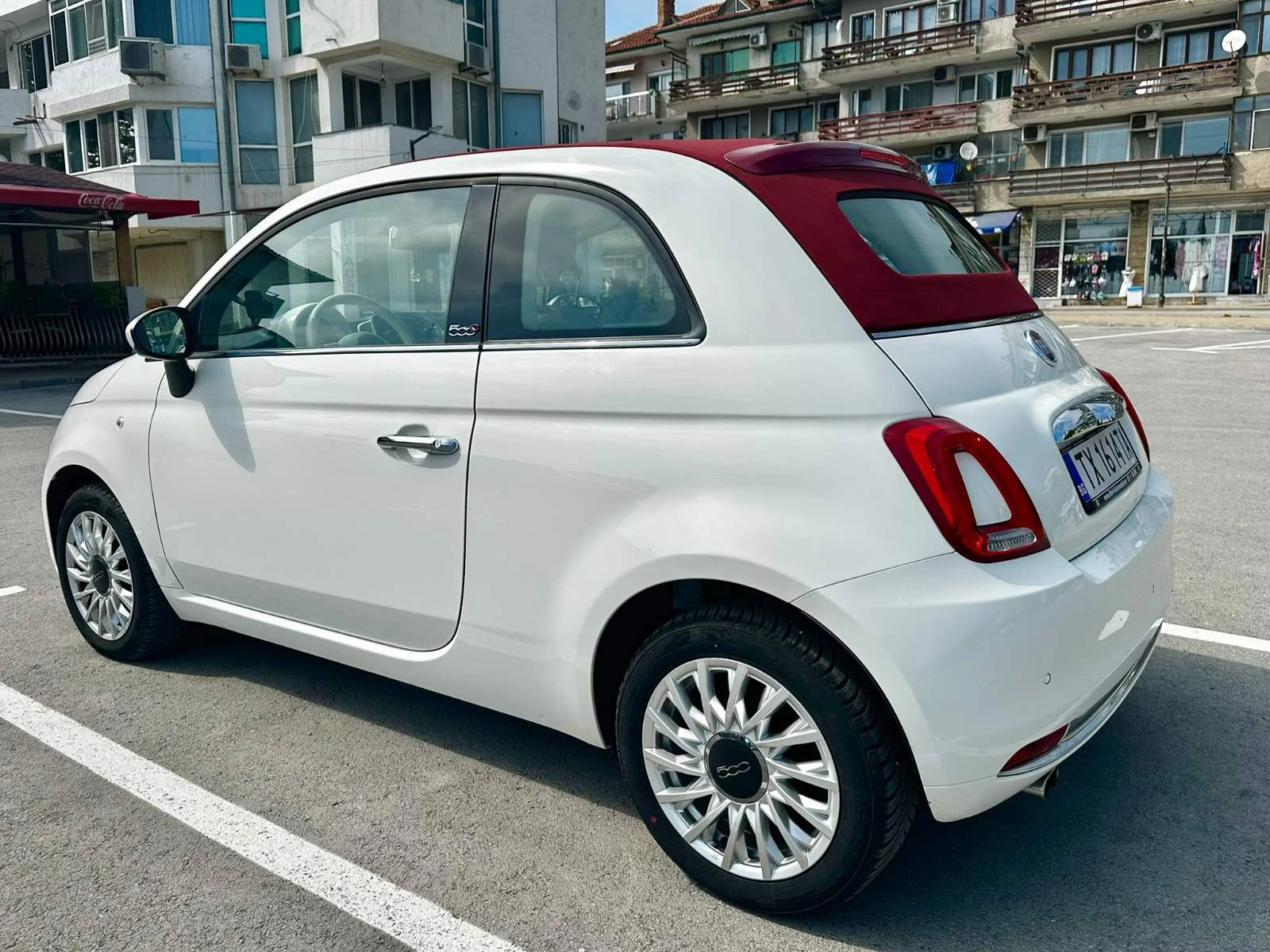 Fiat 500 C, снимка 4 - Автомобили и джипове - 54885895