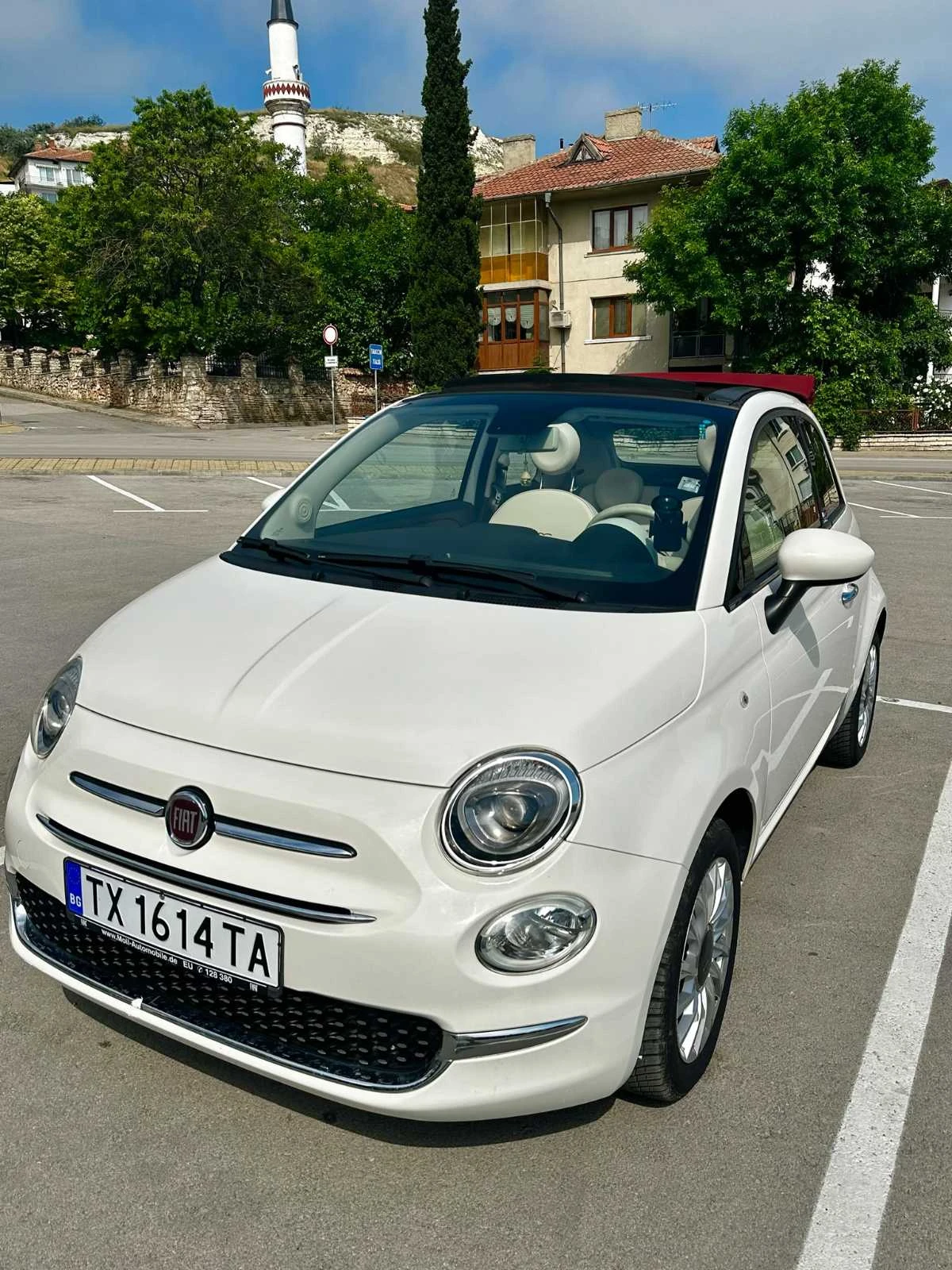 Fiat 500 C, снимка 7 - Автомобили и джипове - 54885895