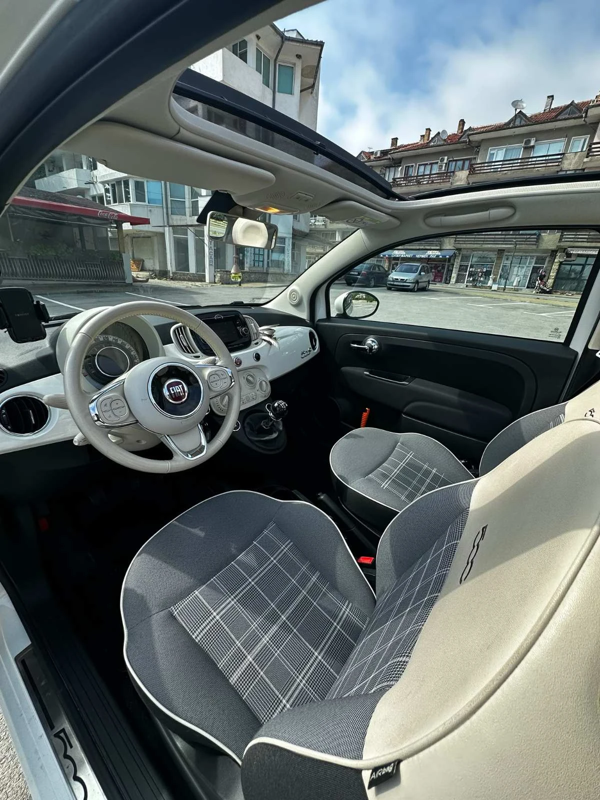 Fiat 500 C, снимка 9 - Автомобили и джипове - 54885895