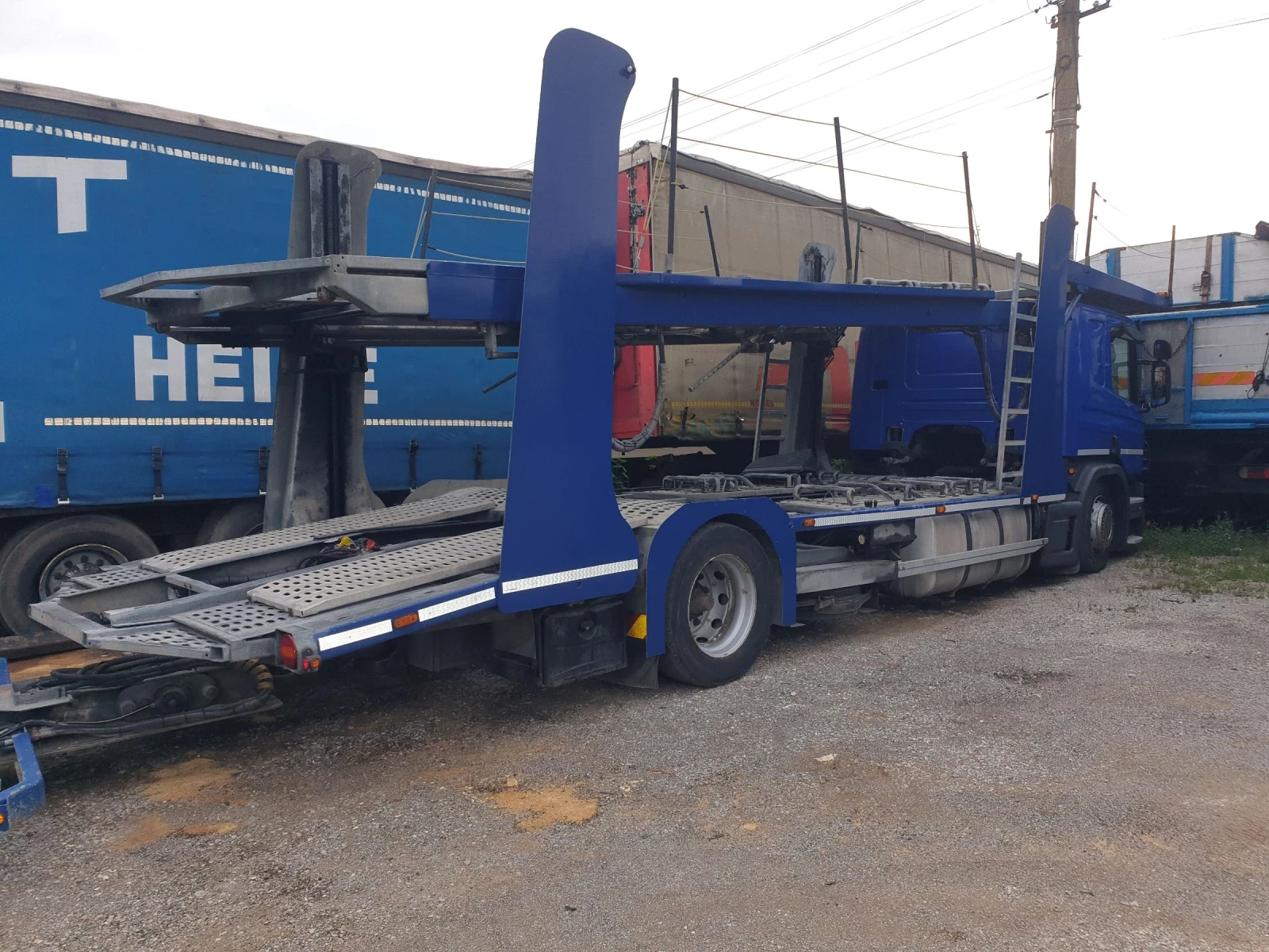 Scania P 380 Продава се консрукцията и ремаркето , снимка 11 - Камиони - 54785641