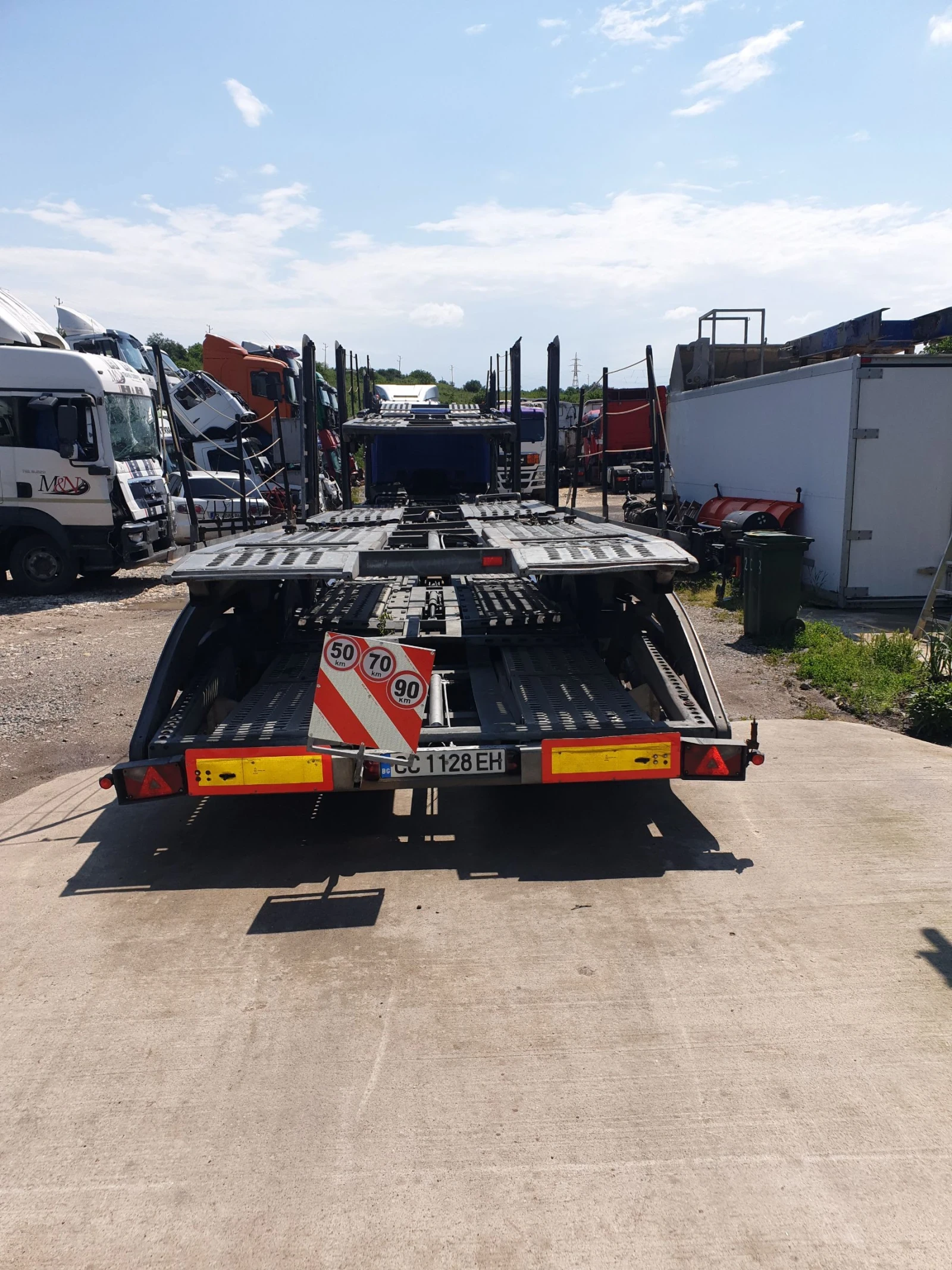 Scania P 380 Продава се консрукцията и ремаркето , снимка 4 - Камиони - 54785641