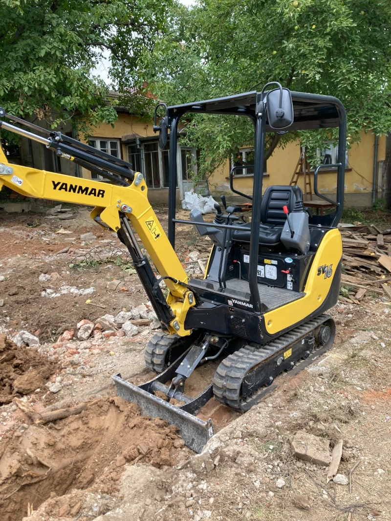 Багер Yanmar SV16, снимка 1 - Индустриална техника - 47558292