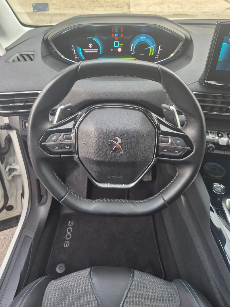 Peugeot 3008 * Нов * 36000км.* ALLURE * Plug-in HYBRID * 224к.с, снимка 10 - Автомобили и джипове - 47476293