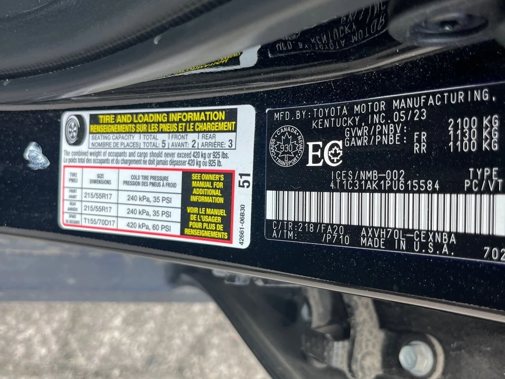 Toyota Camry * Hybrid LE * CARFAX * БЕЗ ПЪРВОНАЧАЛНА ВНОСКА - изображение 10