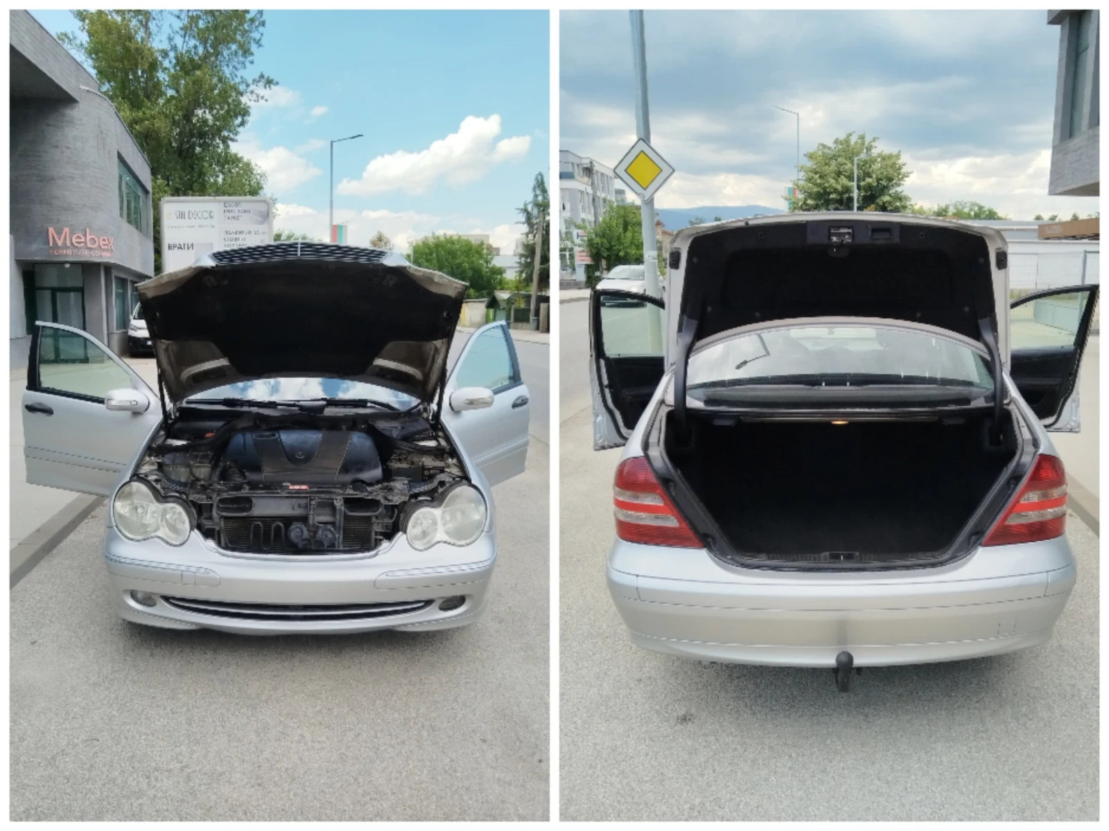 Mercedes-Benz C 200 2.2 CDI, снимка 8 - Автомобили и джипове - 55253522