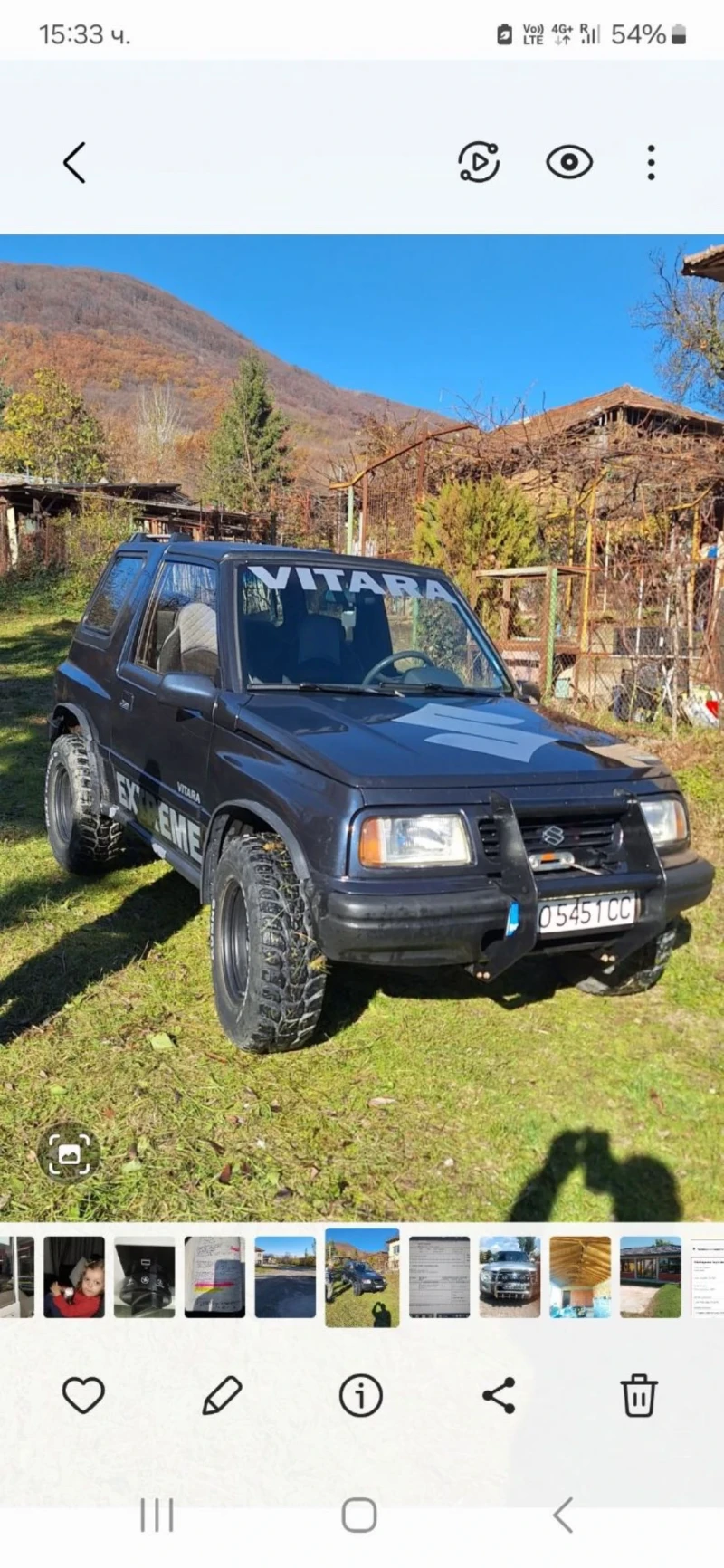 Suzuki Vitara Джип, снимка 14 - Автомобили и джипове - 48292356