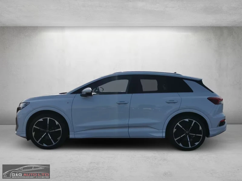Audi Q4 40e-TRON/204HP/S-LINE/MATRIX/CAM/NAVI/CPLAY/287g, снимка 3 - Автомобили и джипове - 51655978
