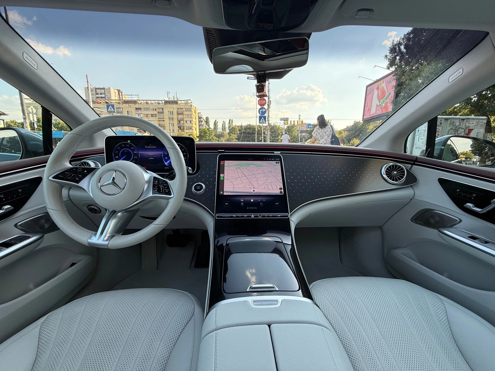 Mercedes-Benz EQE 350+ FULL EXTRAS White Interior - изображение 7