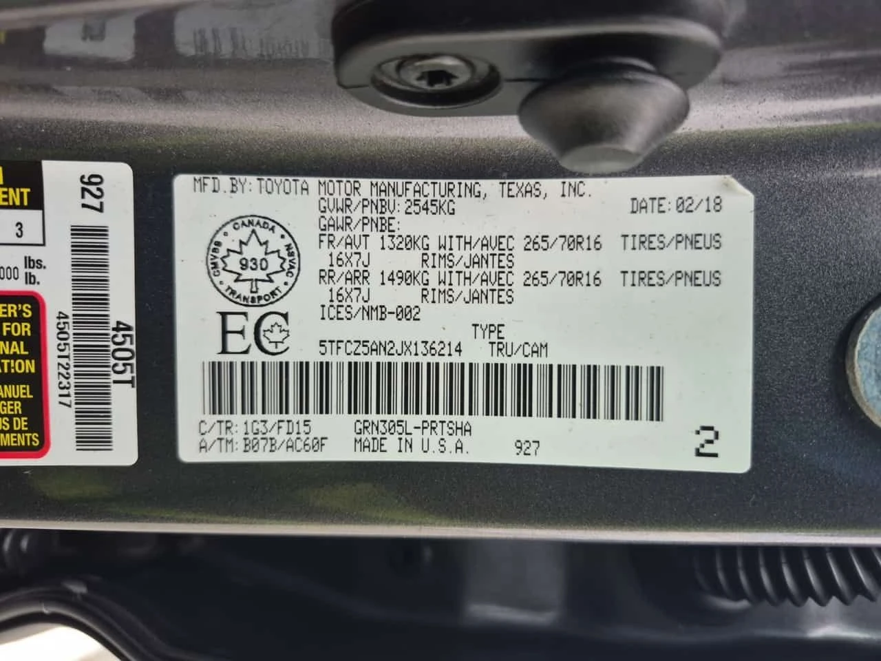 Toyota Tacoma * TRD OFF ROAD CREW CAB SHORT BED * CARFAX* 4x4 , снимка 16 - Автомобили и джипове - 54519423