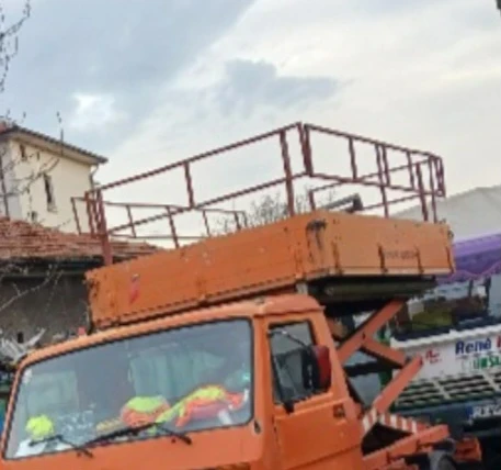 VW Lt Уредба ножична вишка 8 метра, снимка 5 - Камиони - 53115146