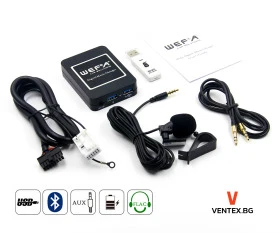        Audi Volkswagen Skoda  2003  2011 WEFA Bluetooth USB AUX + 