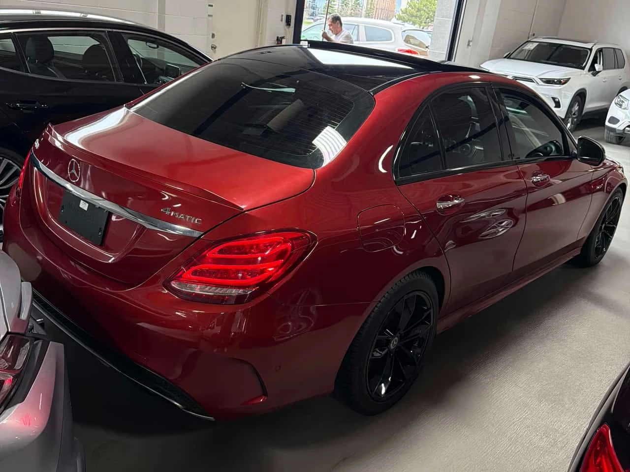 Mercedes-Benz C 450 AMG * ШИБИДАХ * ПОДГРЕВ * ОТ ПРЕДСТАВИТЕЛСТВО , снимка 5 - Автомобили и джипове - 54398902