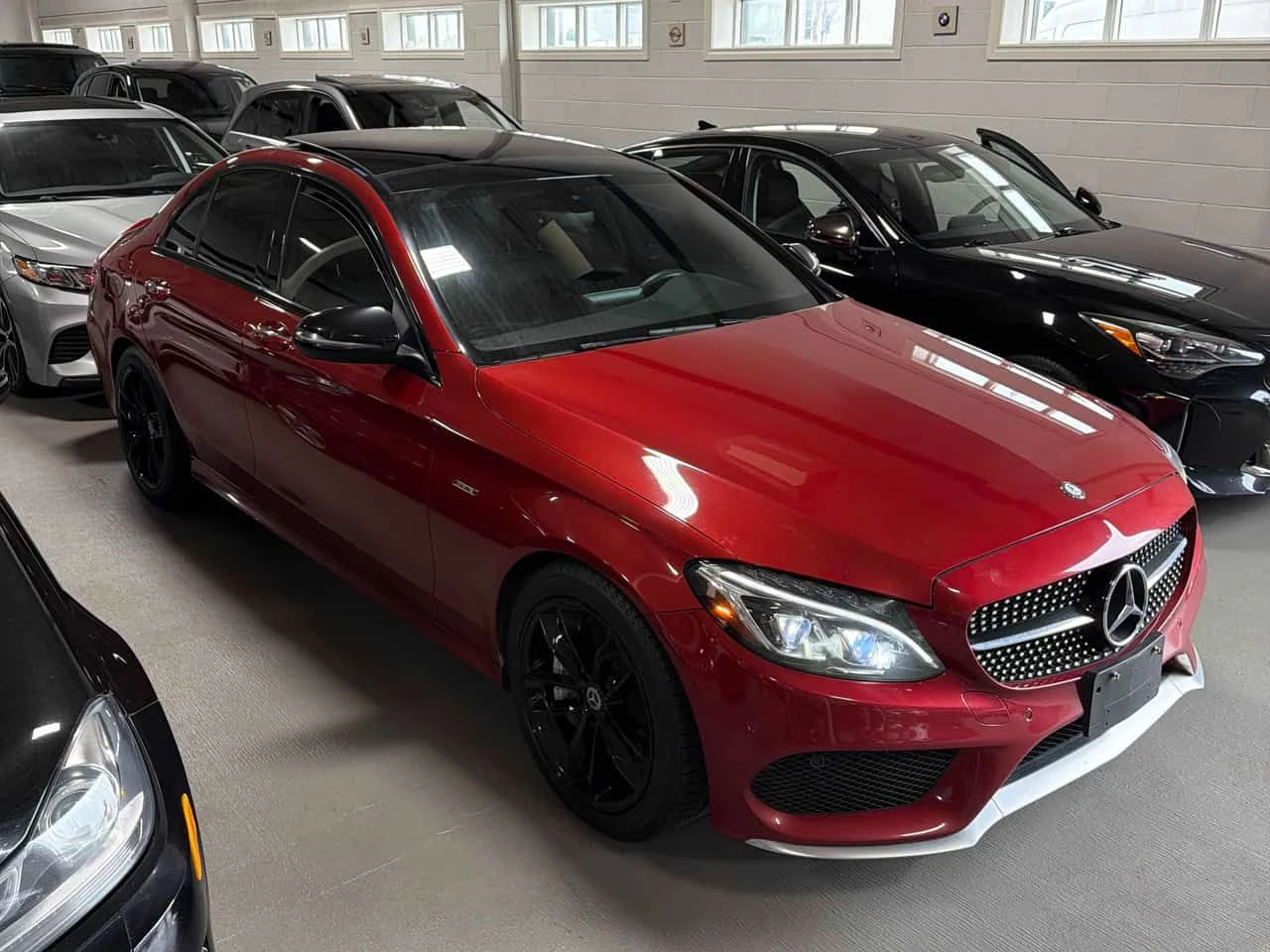 Mercedes-Benz C 450 AMG * ШИБИДАХ * ПОДГРЕВ * ОТ ПРЕДСТАВИТЕЛСТВО , снимка 3 - Автомобили и джипове - 54398902