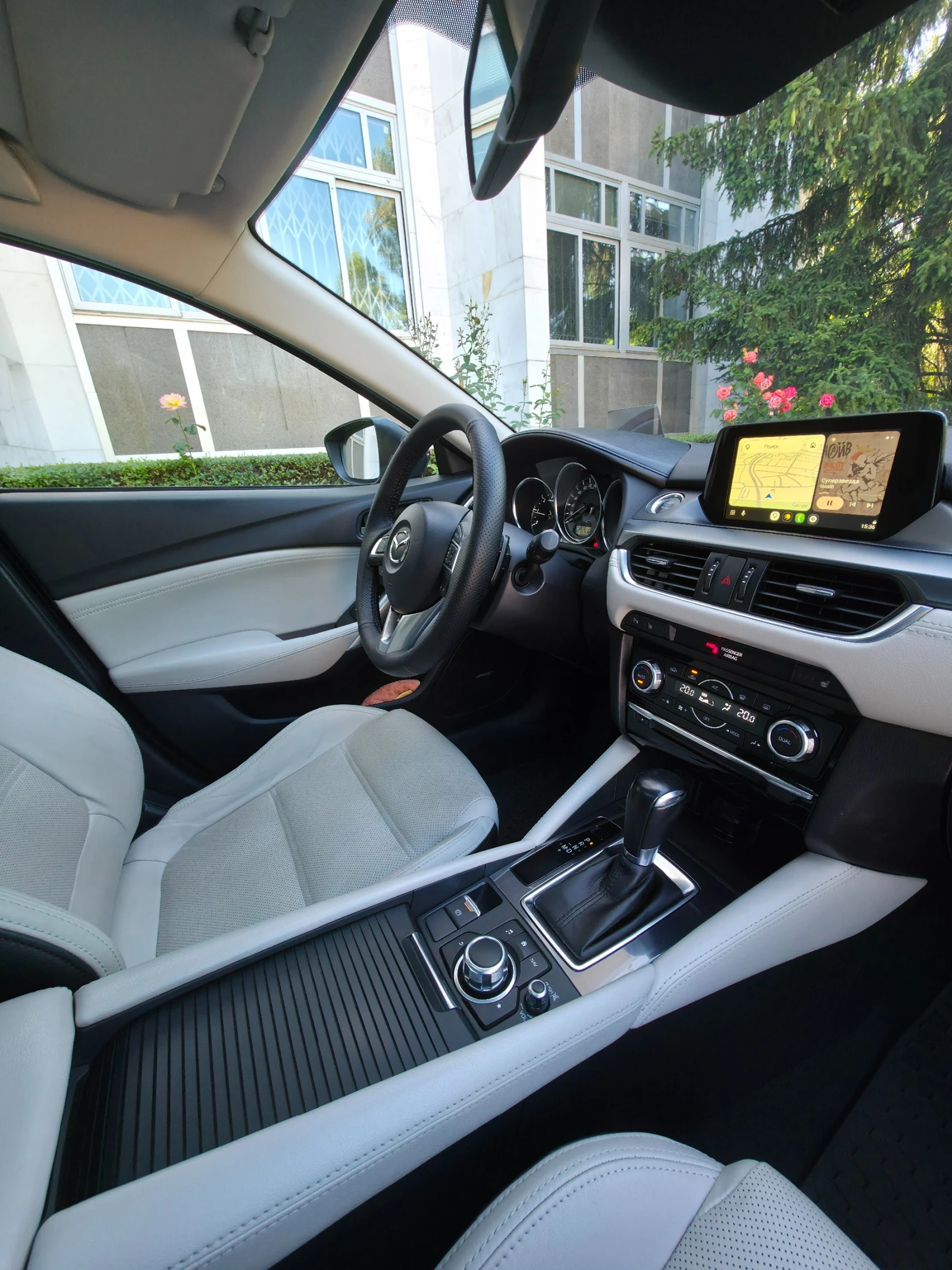 Mazda 6 SkyAktiv-D GJ Facelift 130000 km LED фарове, снимка 10 - Автомобили и джипове - 54911541