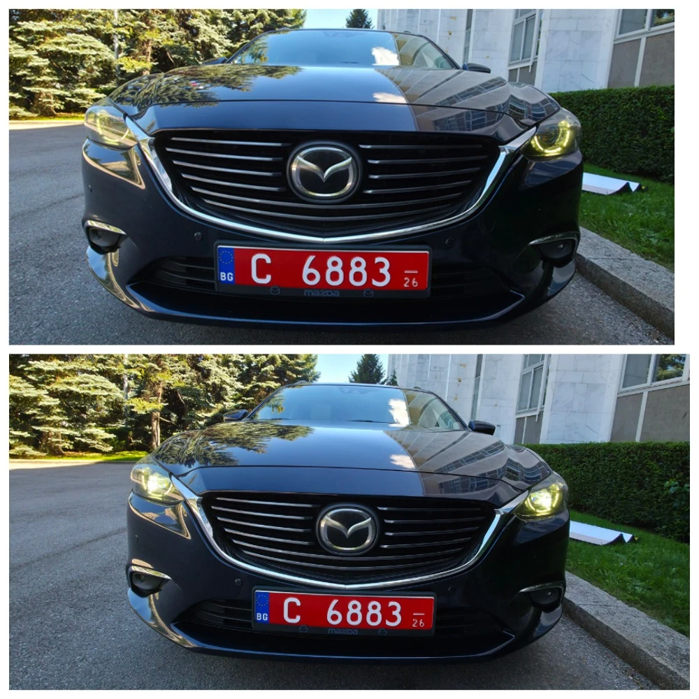 Mazda 6 SkyAktiv-D GJ Facelift 130000 km LED фарове, снимка 16 - Автомобили и джипове - 54911541