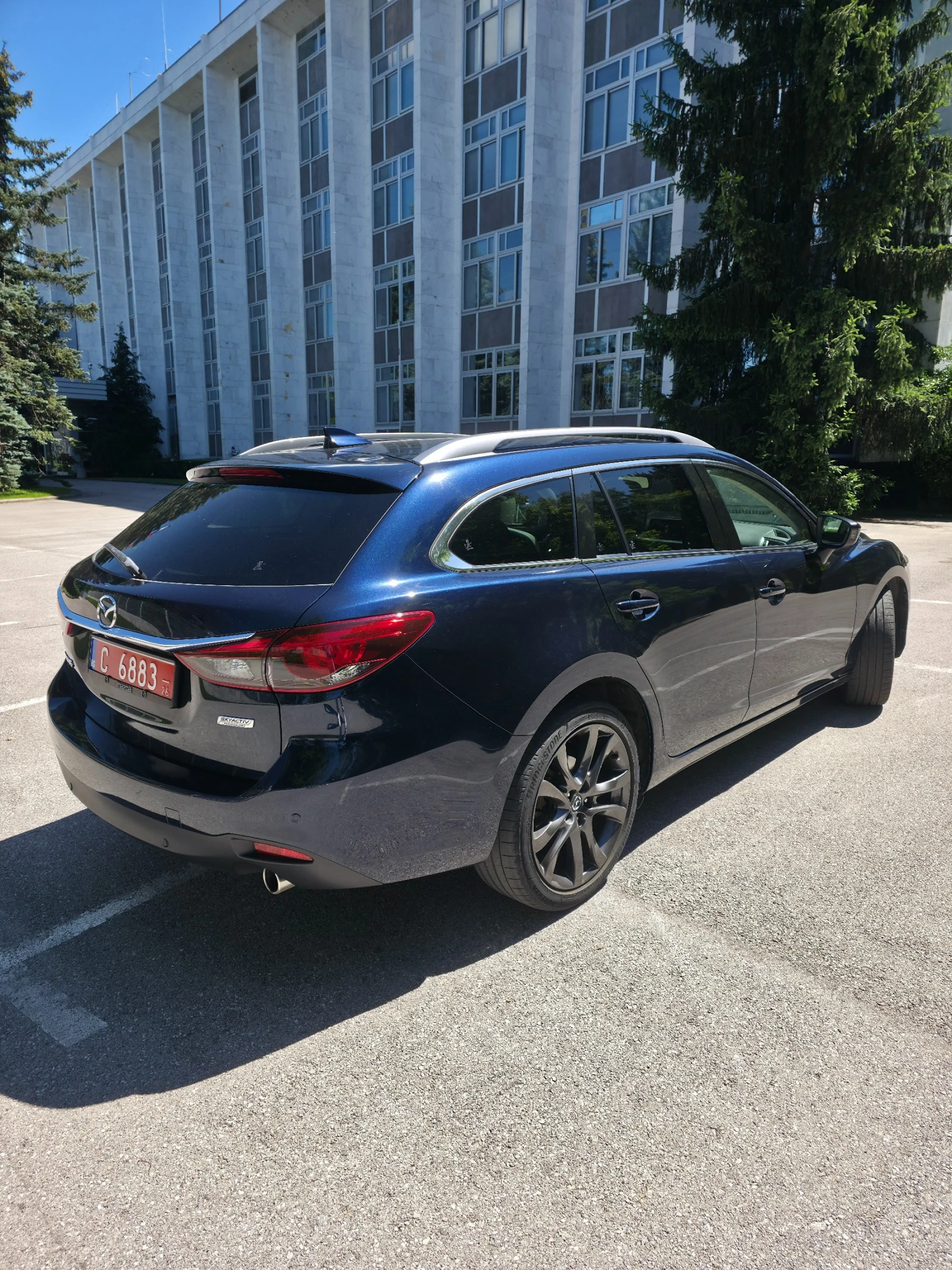 Mazda 6 SkyAktiv-D GJ Facelift 130000 km LED фарове, снимка 3 - Автомобили и джипове - 54911541