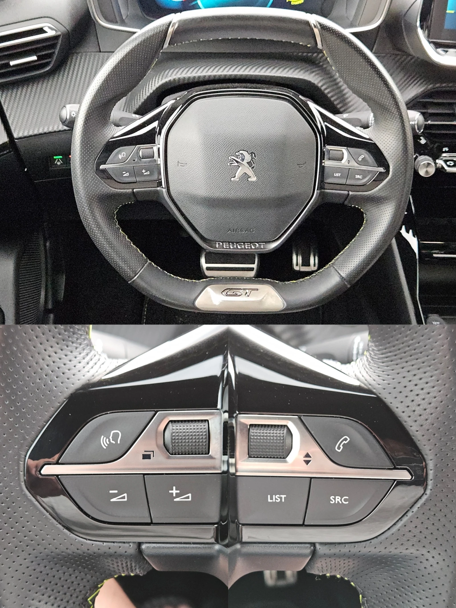 Peugeot 2008 GT Line/SOH 100%/99894км/KEYLESS/ДИСТРОНИК/ПОДГРЕВ, снимка 11 - Автомобили и джипове - 55121604