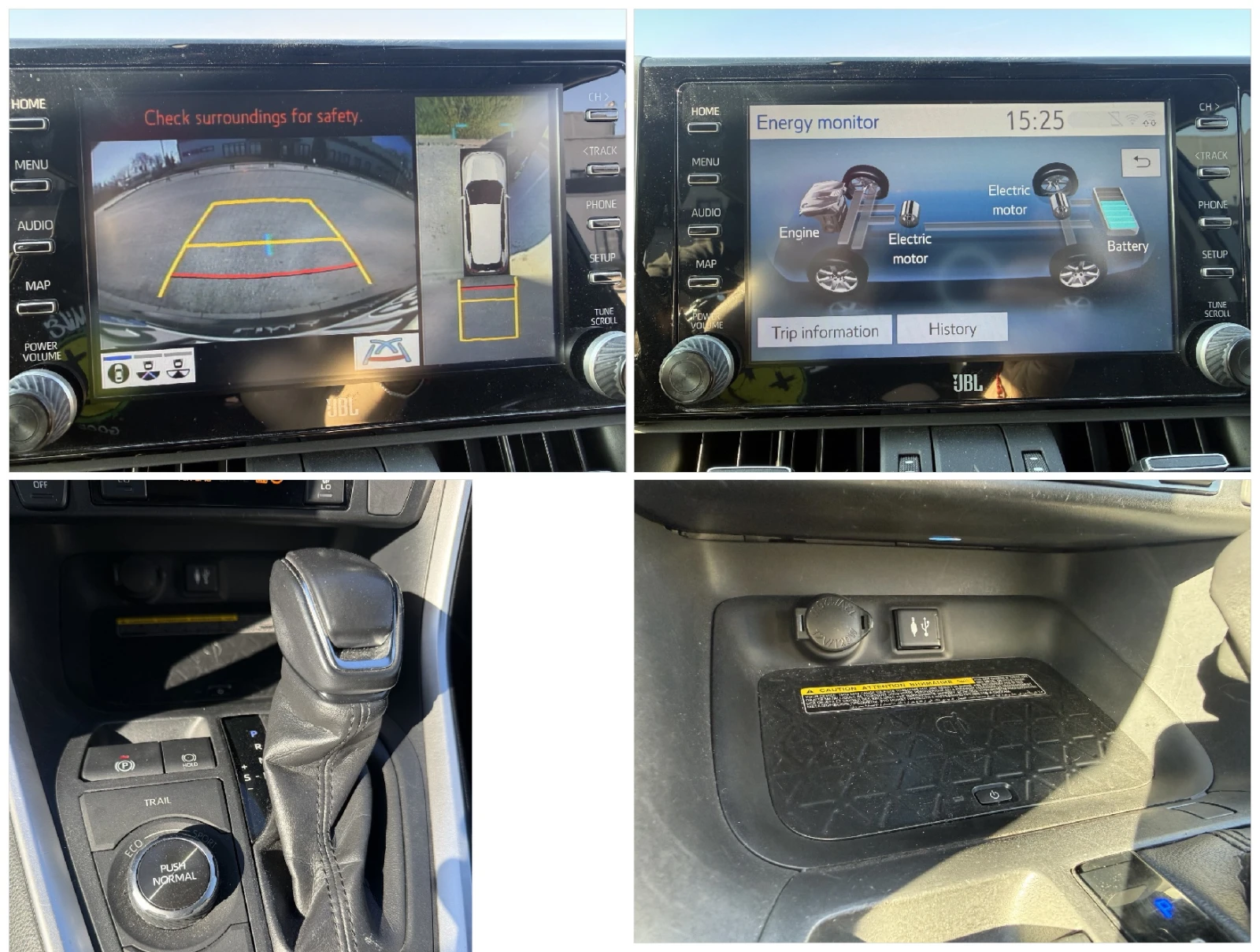 Toyota Rav4 2.5 Hybrid Luxury| 4x4 AWD-i| 360 | JBL| Пълна ист, снимка 12 - Автомобили и джипове - 55323325