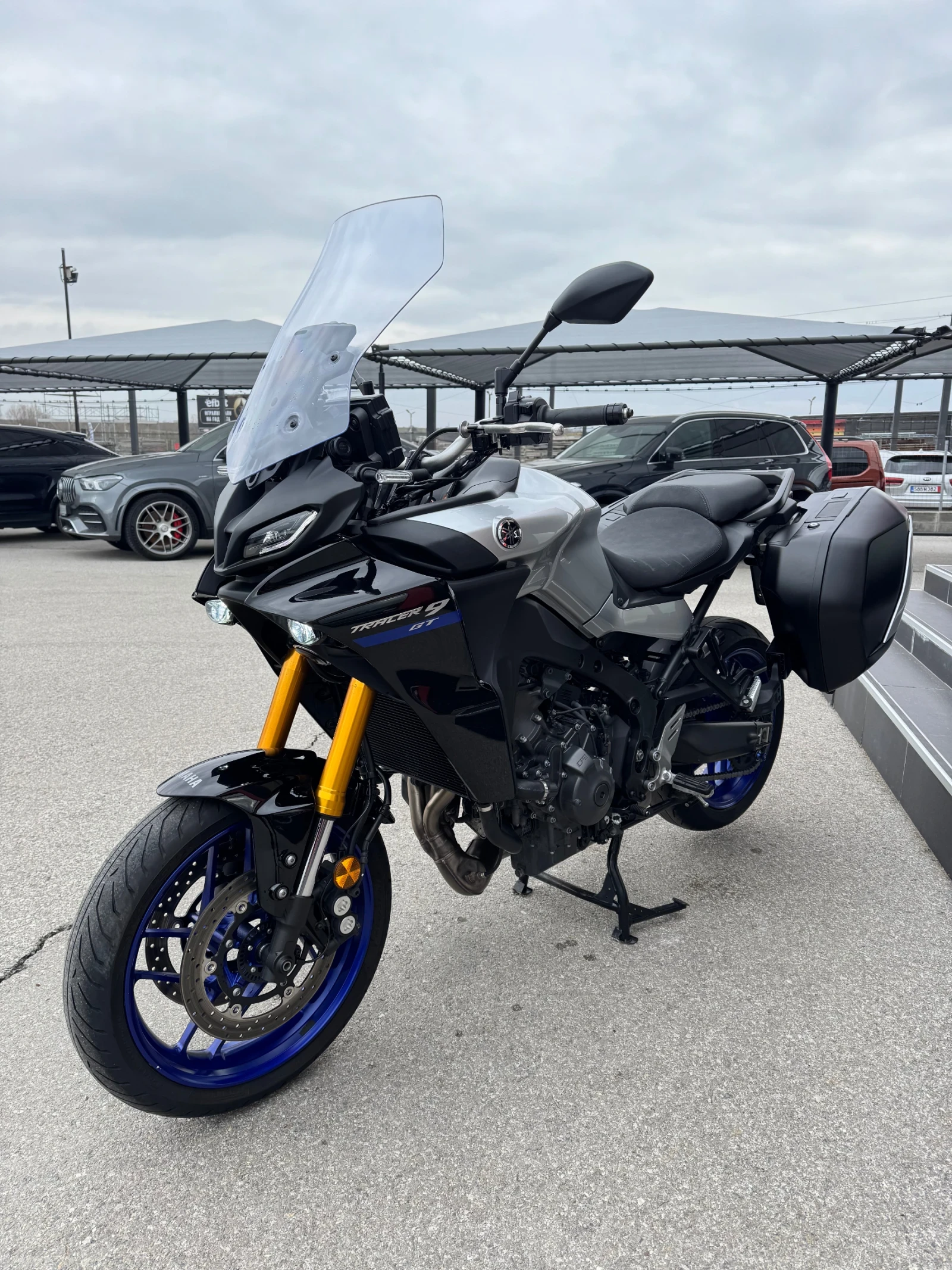 Yamaha Mt-09 TRACER 900* GT* LED* ПОДГРЕВИ* TCS* TOP, снимка 6 - Мотоциклети и мототехника - 53889053