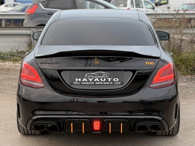 Mercedes-Benz C 220 BlueTEC= BRABUS= BURMESTER= AMBIENT= ЗВЕЗДНО НЕБЕ=, снимка 6 - Автомобили и джипове - 52892235