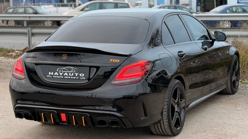 Mercedes-Benz C 220 BlueTEC= BRABUS= BURMESTER= AMBIENT= ЗВЕЗДНО НЕБЕ=, снимка 5 - Автомобили и джипове - 52892235